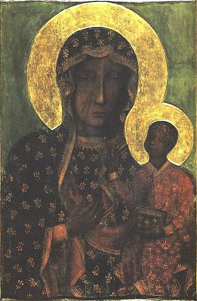 Czestochowska, Die schwarze Madonna, Luke the Evangelist, Gemeinfrei.jpg