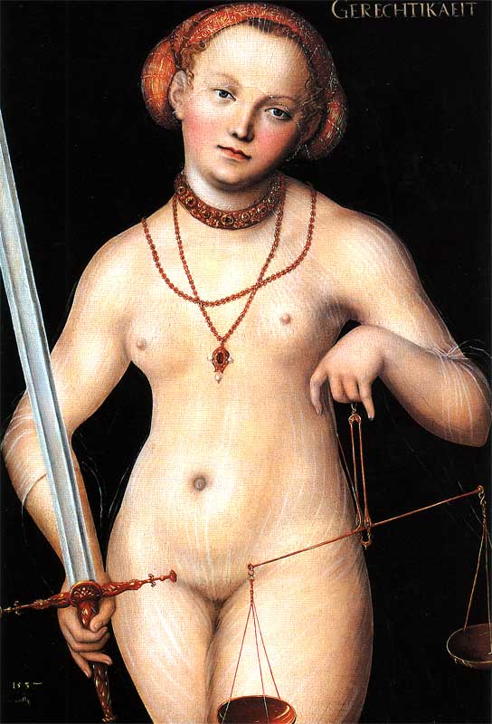 Gerechtigkeit-1537, Lucas Cranach, der Ältere, Public Domain.jpg